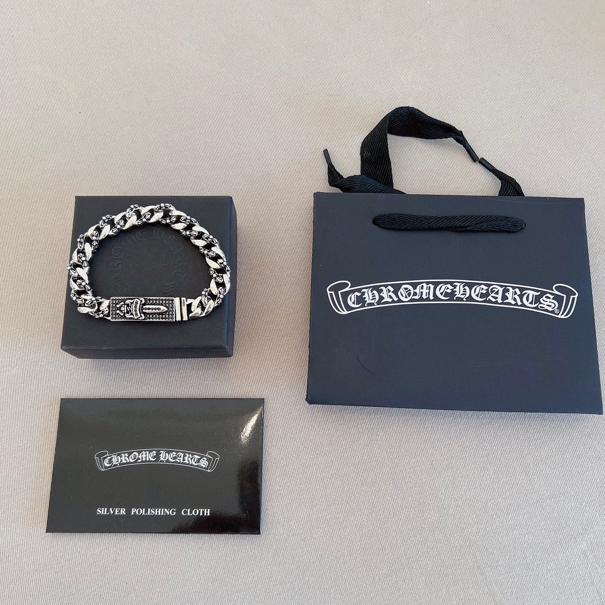 Chrome Hearts Dense Ornamental Chain Bracelet - album image 1
