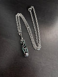 Chrome Hearts Green Accent Vine Pendant Necklace - album image 1