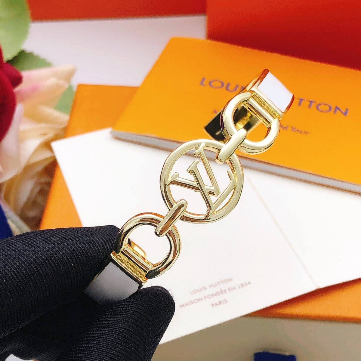 Louis Vuitton White Bangle - album image 4