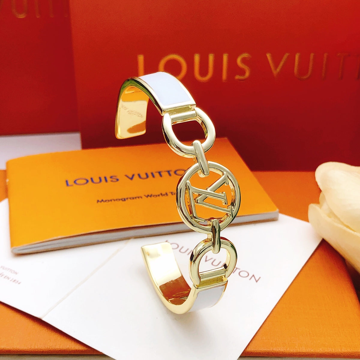 Louis Vuitton White Bangle - album image 1
