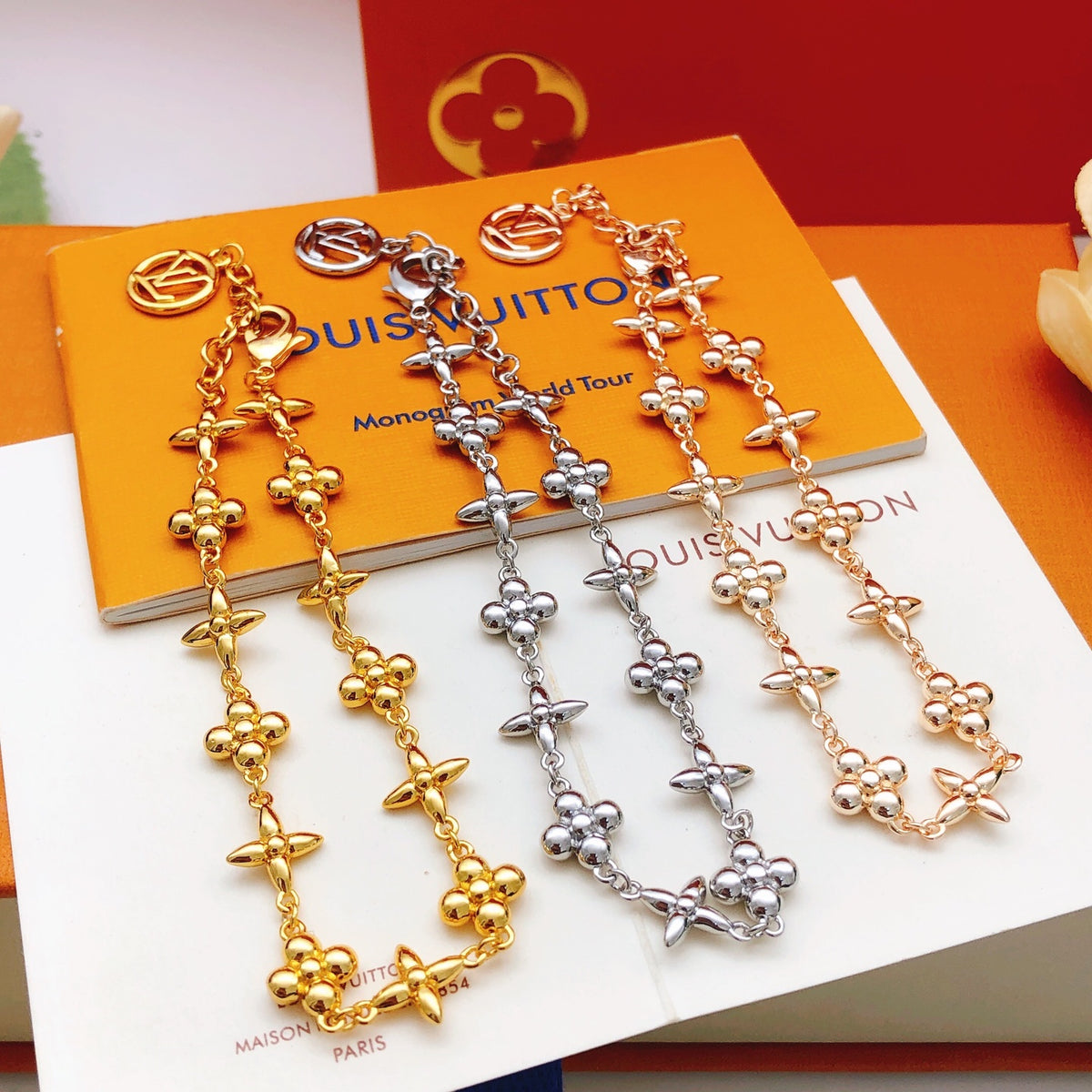 Louis Vuitton Silver-Tone Polished Bracelet - album image 6