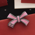 Chanel Bow Butterfly Pink Brooch - album image 1