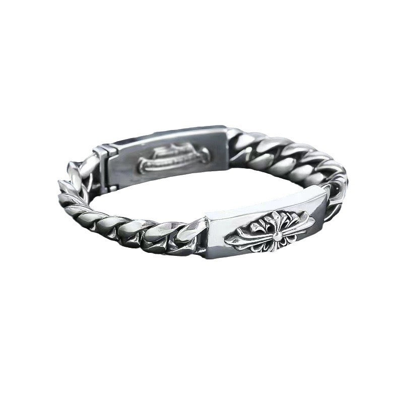 Chrome Hearts Dagger Detail Curb Bracelet - album image 3