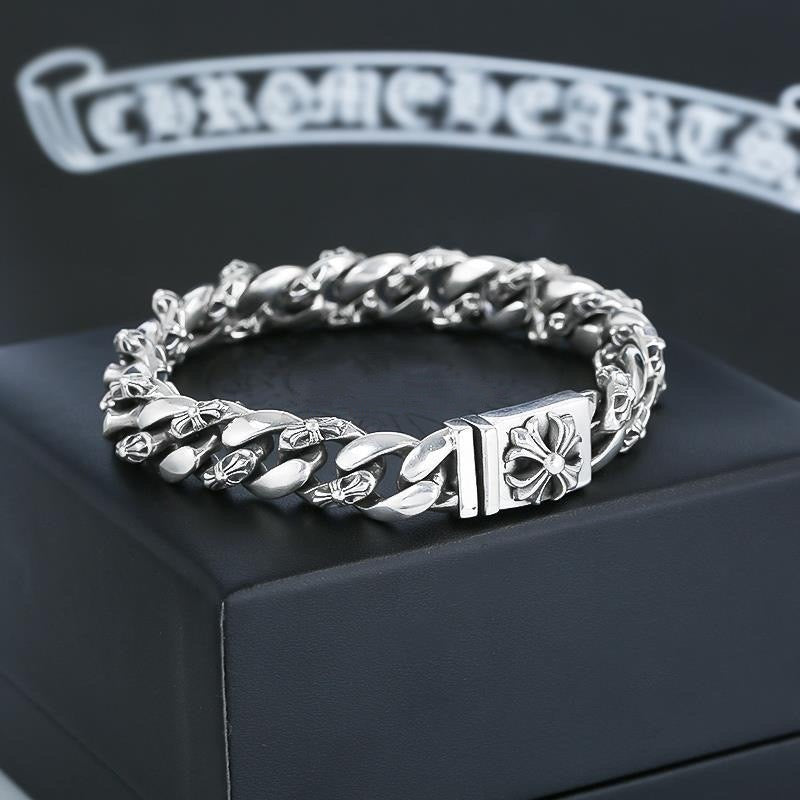 Chrome Hearts Cross Clasp Heavy Chain Bracelet - album image 6