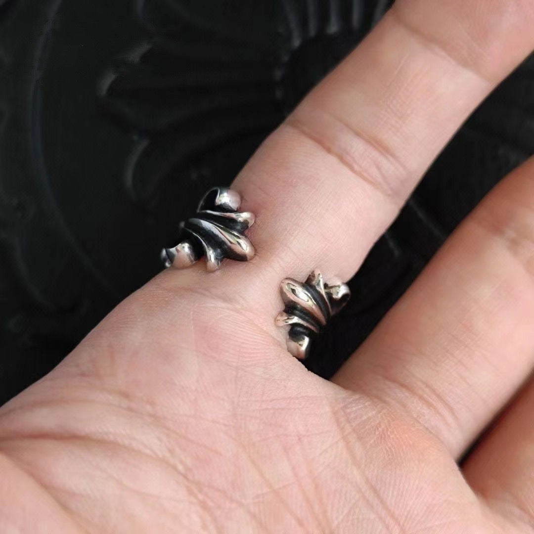 Chrome Hearts Open Fleur Cross Ring - album image 6