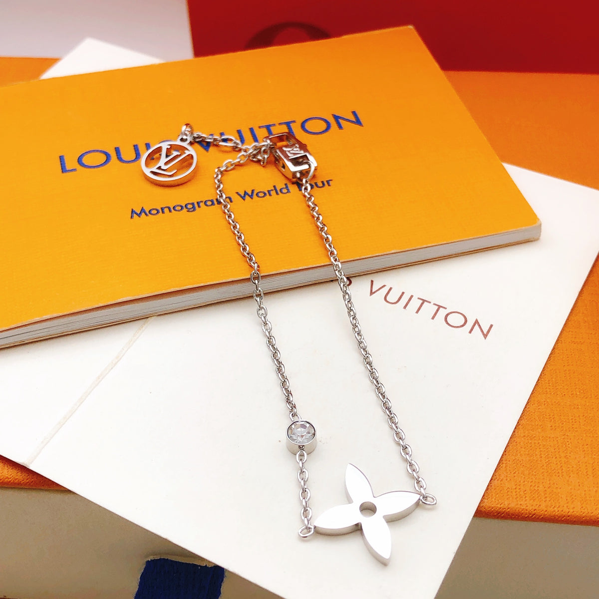 Louis Vuitton Silver-Tone Polished Bracelet - album image 2