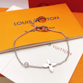 Louis Vuitton Silver-Tone Polished Bracelet - album image 1