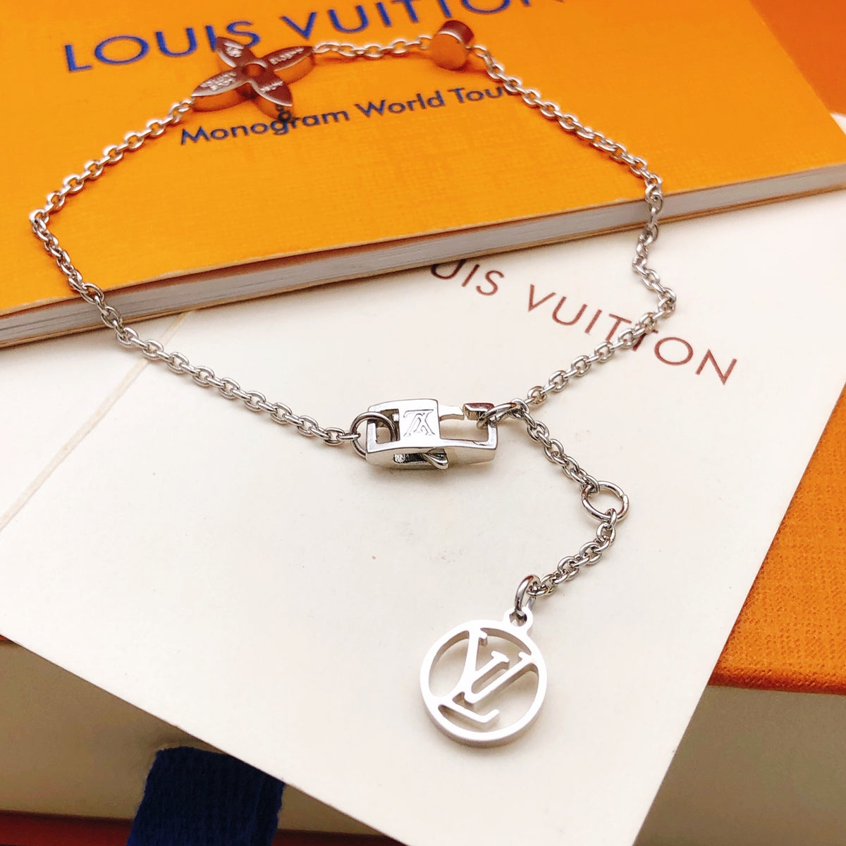 Louis Vuitton Silver-Tone Polished Bracelet - album image 5