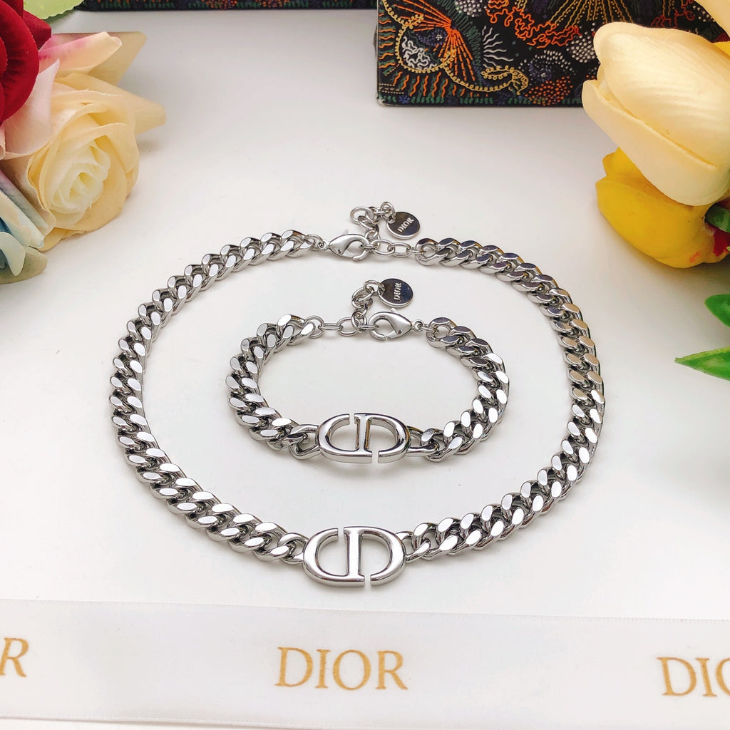 Dior Dark Silver-Tone Curb Necklace - product image 10