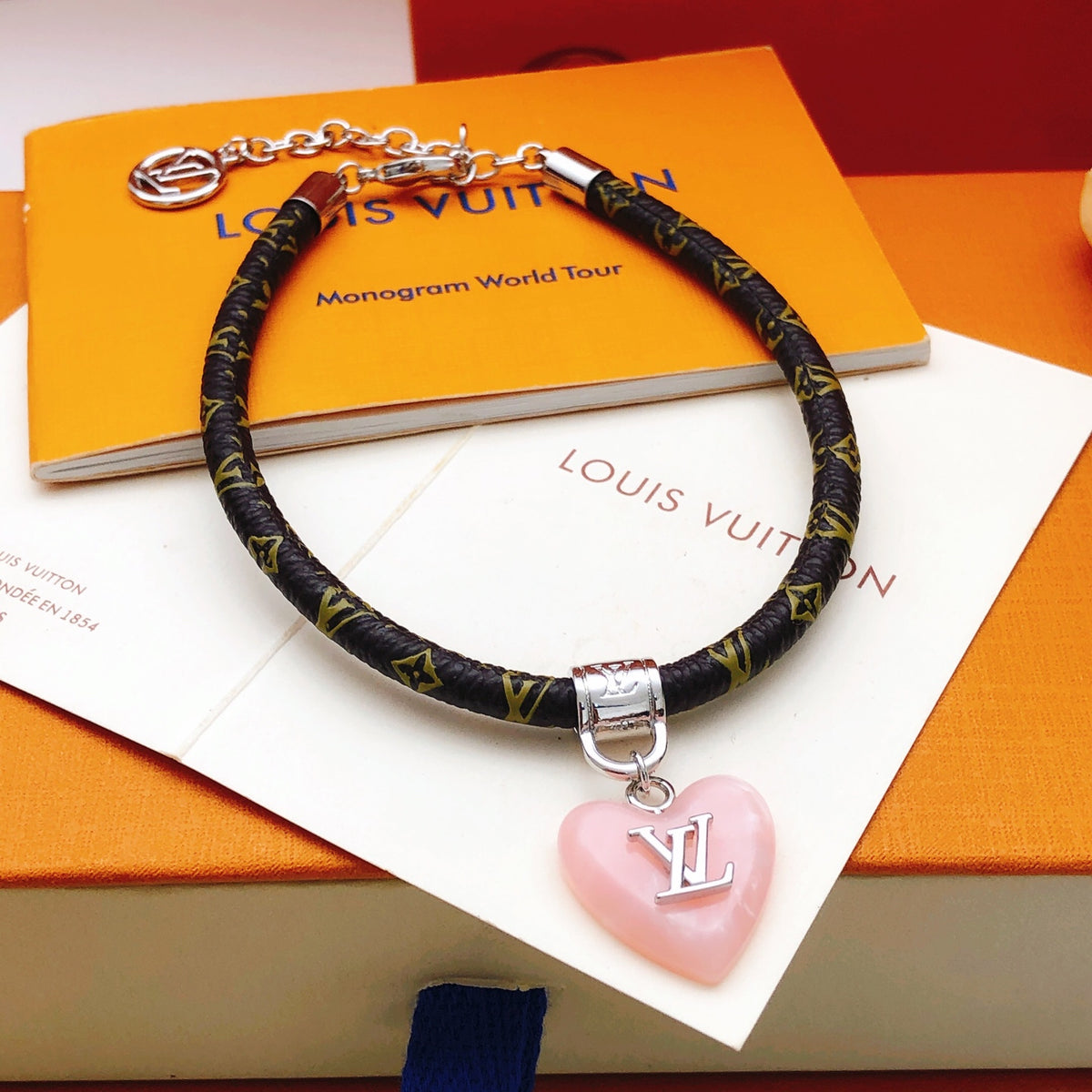 Louis Vuitton Heart Leather Bracelet - album image 2