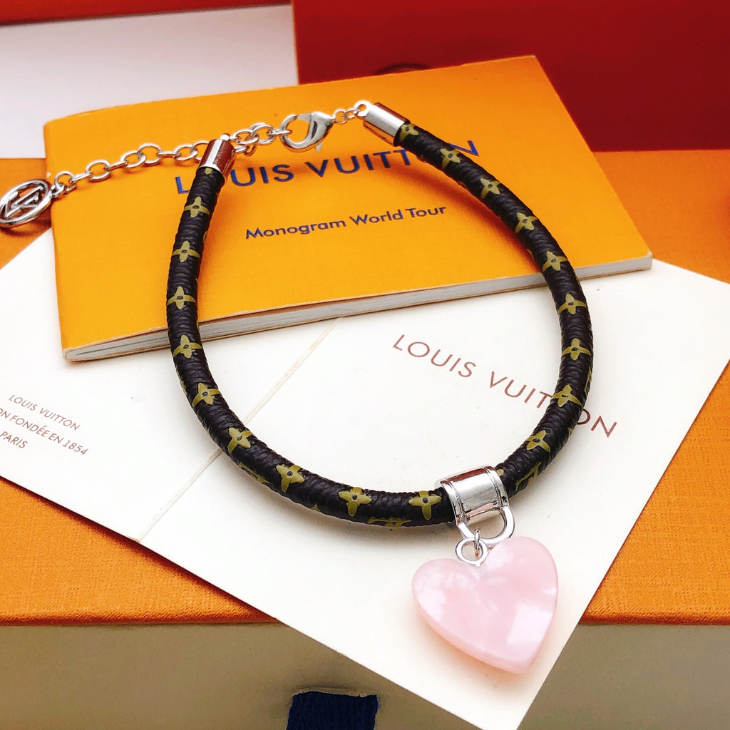 Louis Vuitton Heart Leather Bracelet - album image 3