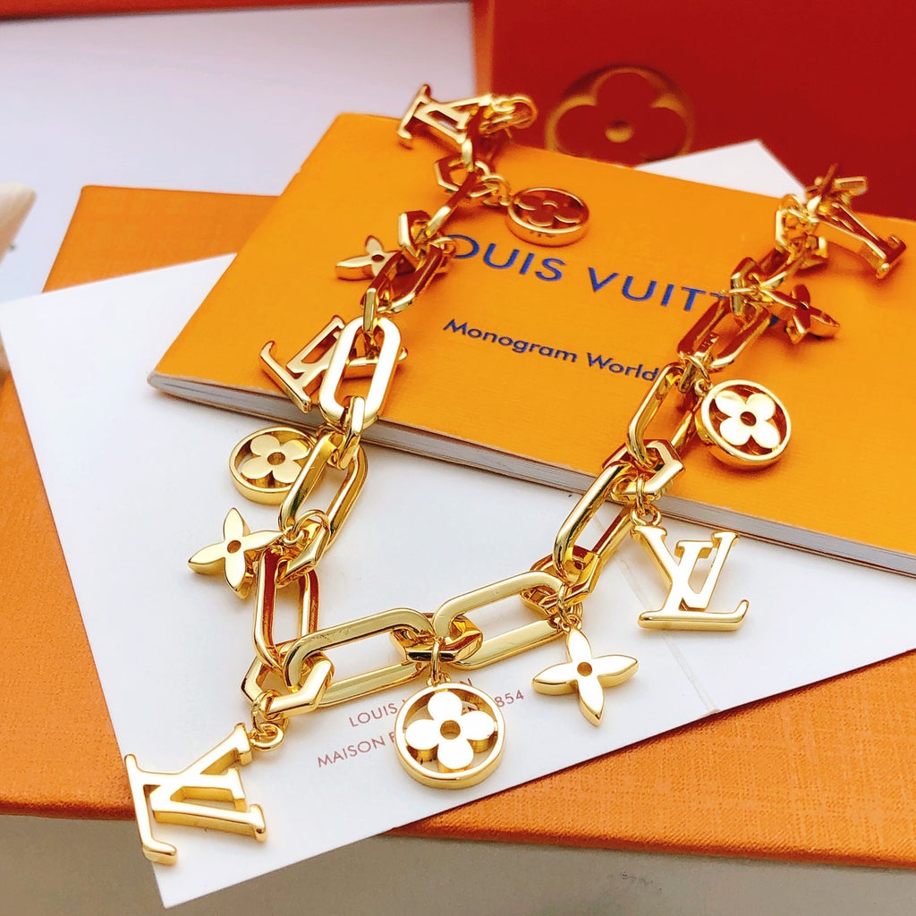 Louis Vuitton Gold-Tone Polished Necklace - album image 2
