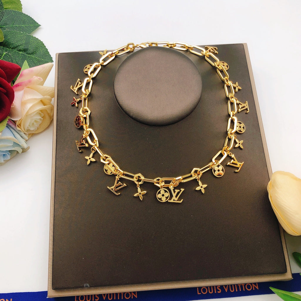 Louis Vuitton Gold-Tone Polished Necklace - album image 6