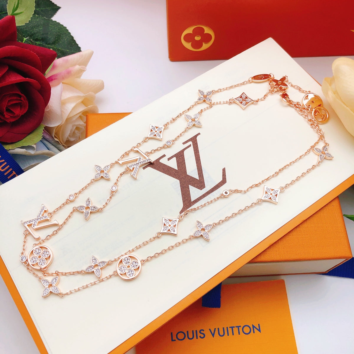 Louis Vuitton Rose Gold-Tone Gold-Tone Necklace - album image 5
