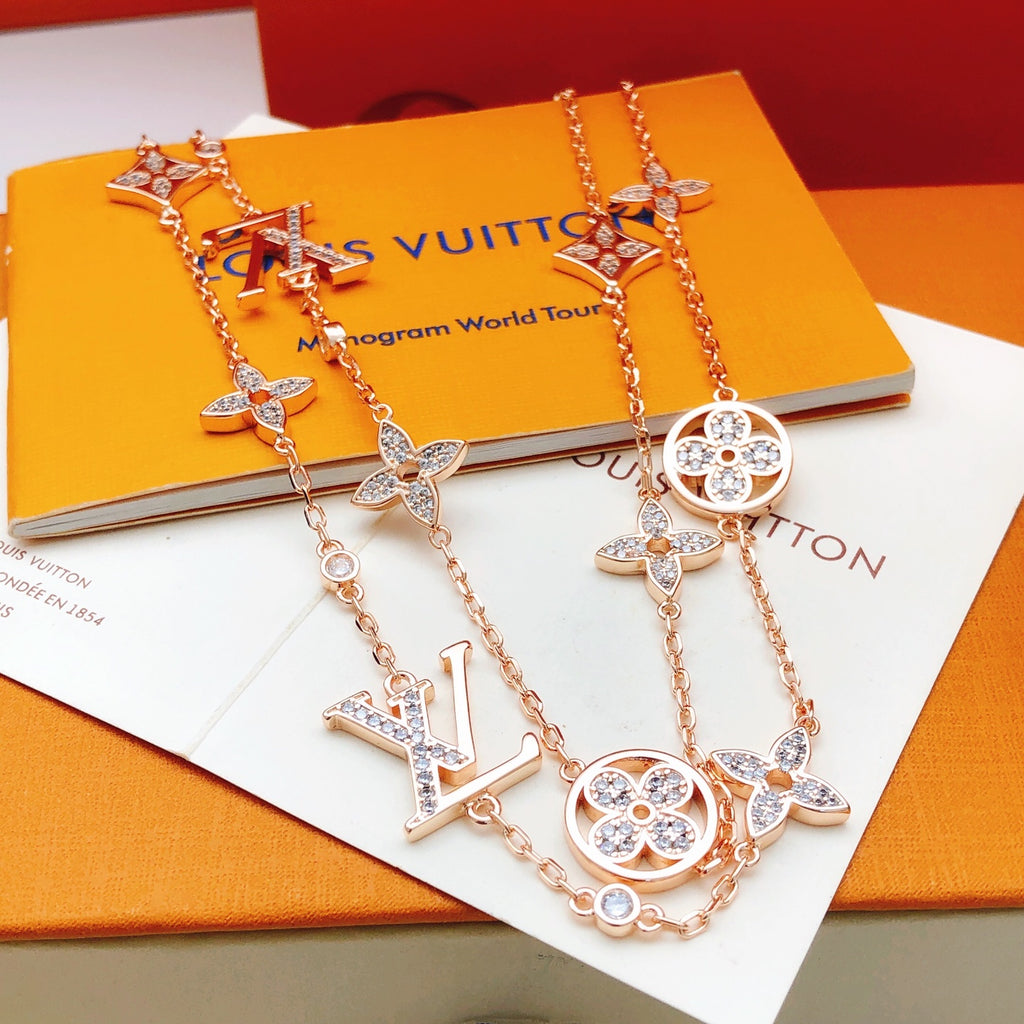 Louis Vuitton Rose Gold-Tone Gold-Tone Necklace - album image 3