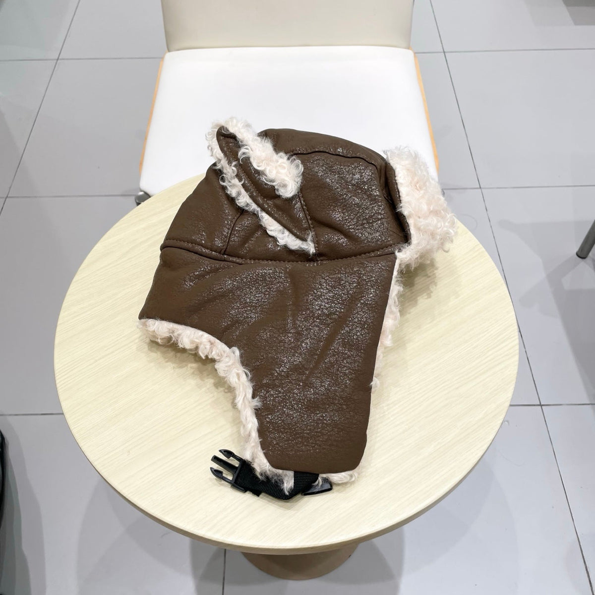 Chanel Plush Earflap Hat - image 3