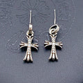 Chrome Hearts Long Cross Hook Earrings - album image 1