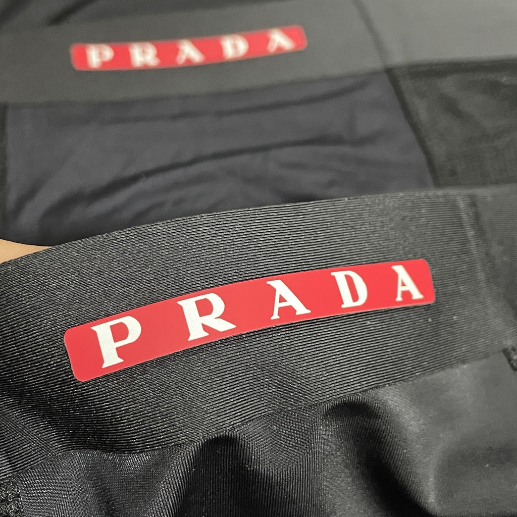 Prada black red waist label boxer briefs - view 4