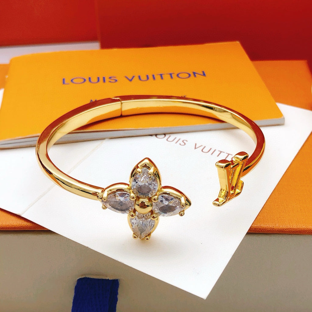 Louis Vuitton Marquise Crystal Accent Bangle - album image 3