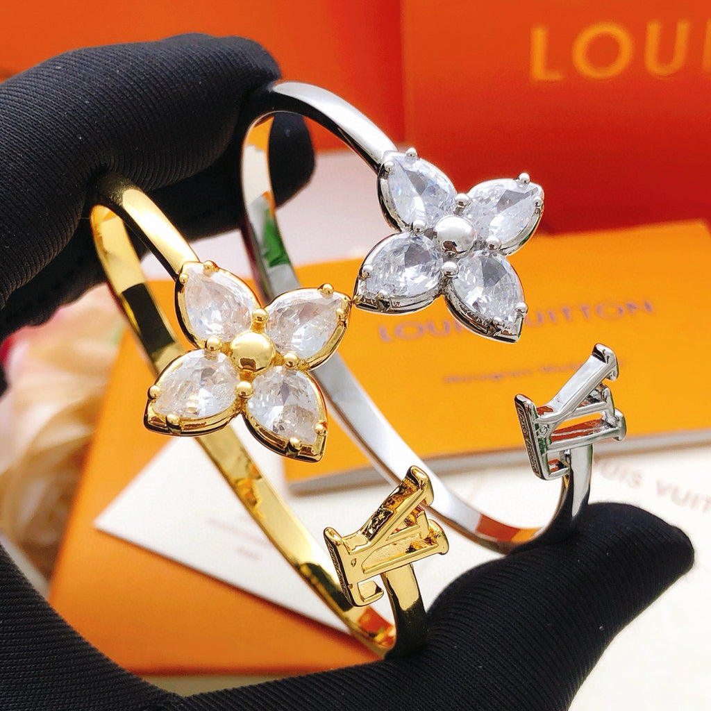 Louis Vuitton Marquise Crystal Accent Bangle - album image 7