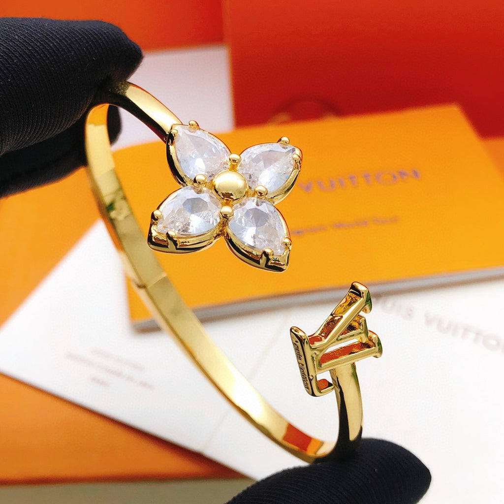 Louis Vuitton Marquise Crystal Accent Bangle - album image 5