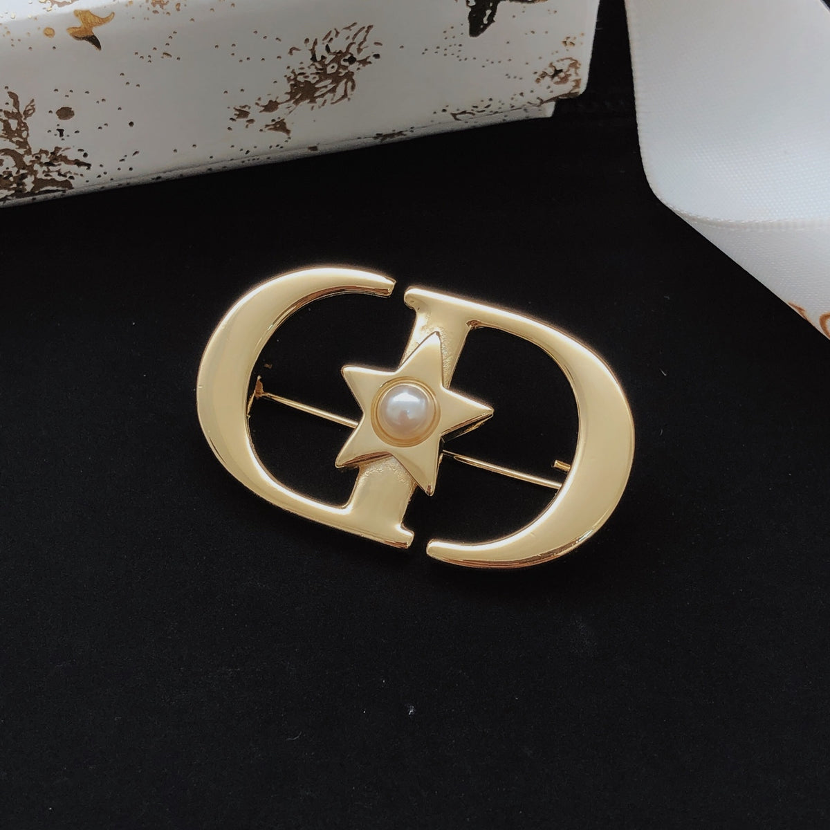 Dior CD Star Center Brooch - product image 2