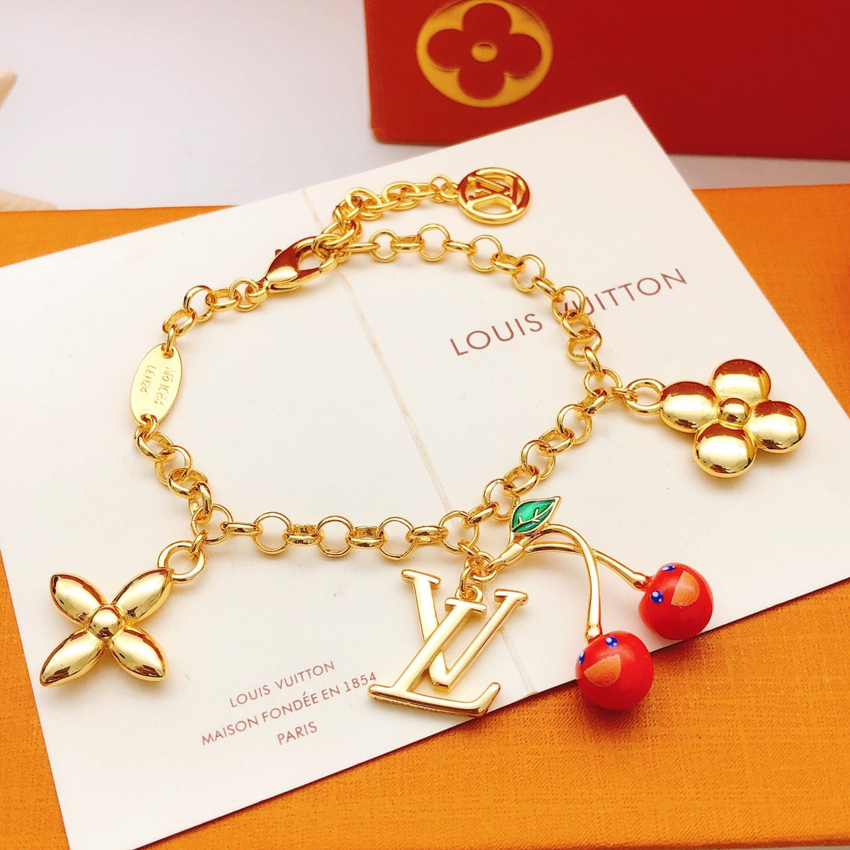 Louis Vuitton Red Cherry Bracelet - album image 3