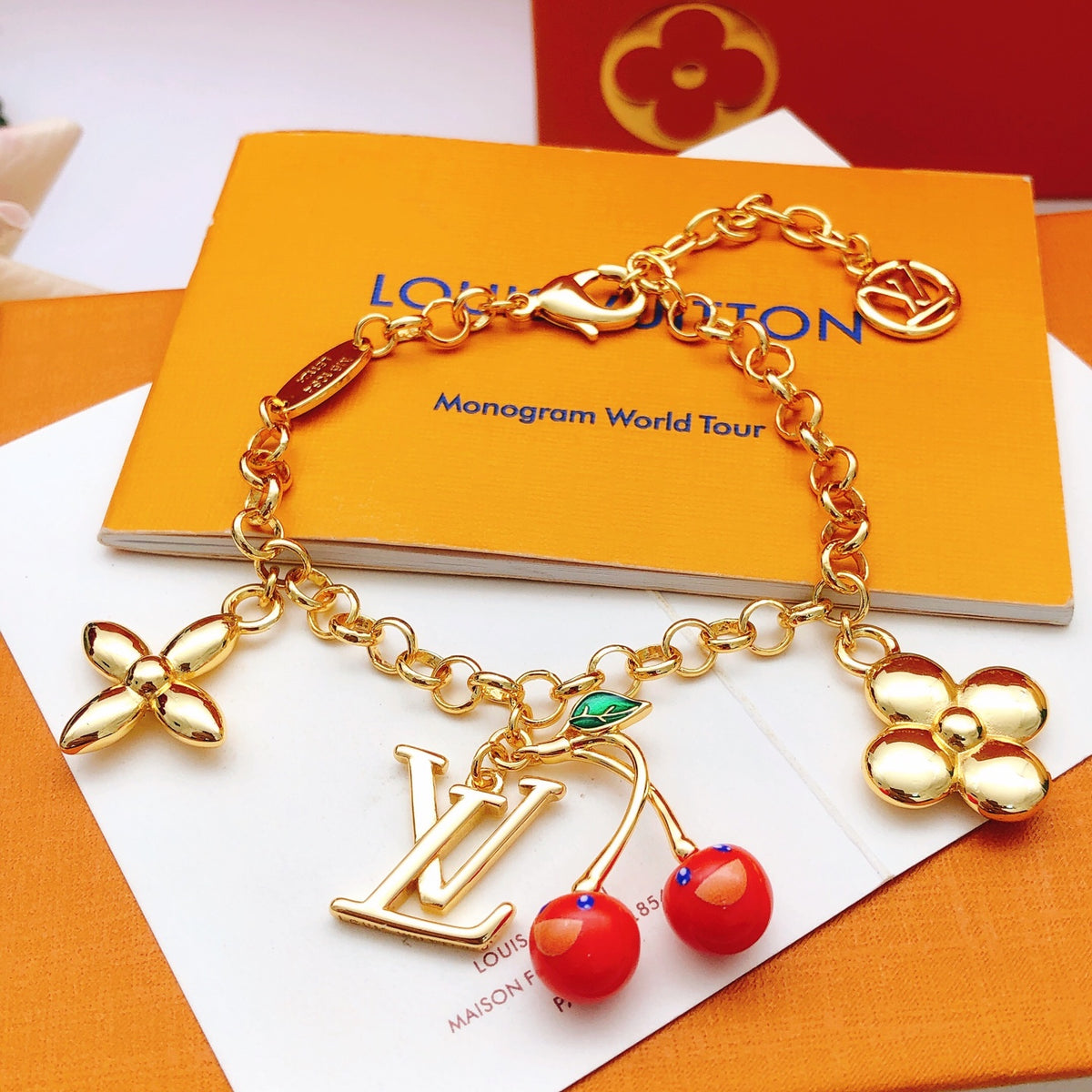 Louis Vuitton Red Cherry Bracelet - album image 1