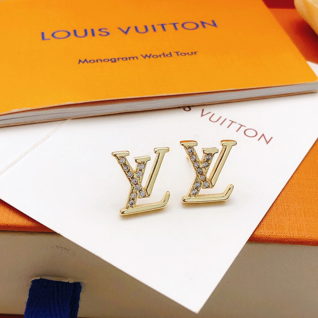 Louis Vuitton Gold-Tone Mini Earrings - album image 4
