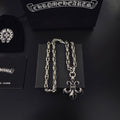 Chrome Hearts Cross Fleur-de-Lis Antiqued Necklace - album image 1