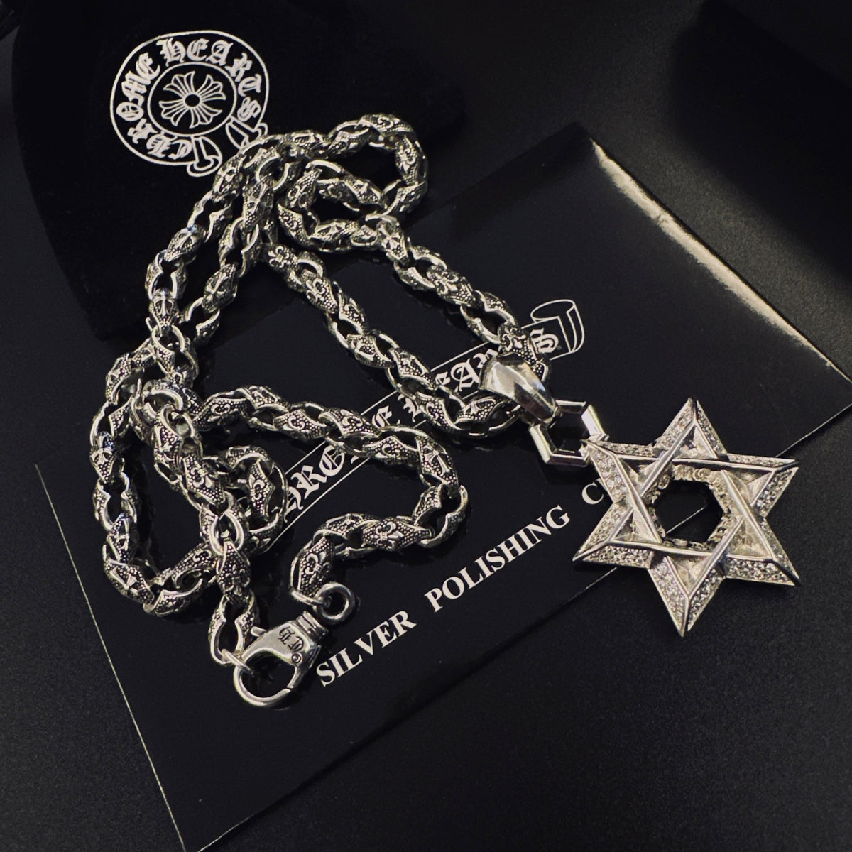 Chrome Hearts Six-Point Open Star Necklace - album image 8