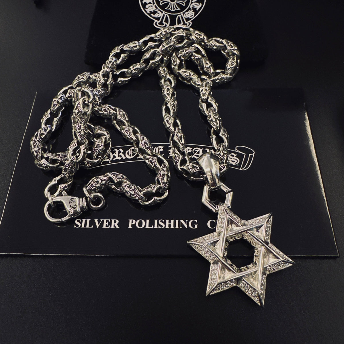 Chrome Hearts Six-Point Open Star Necklace - album image 7