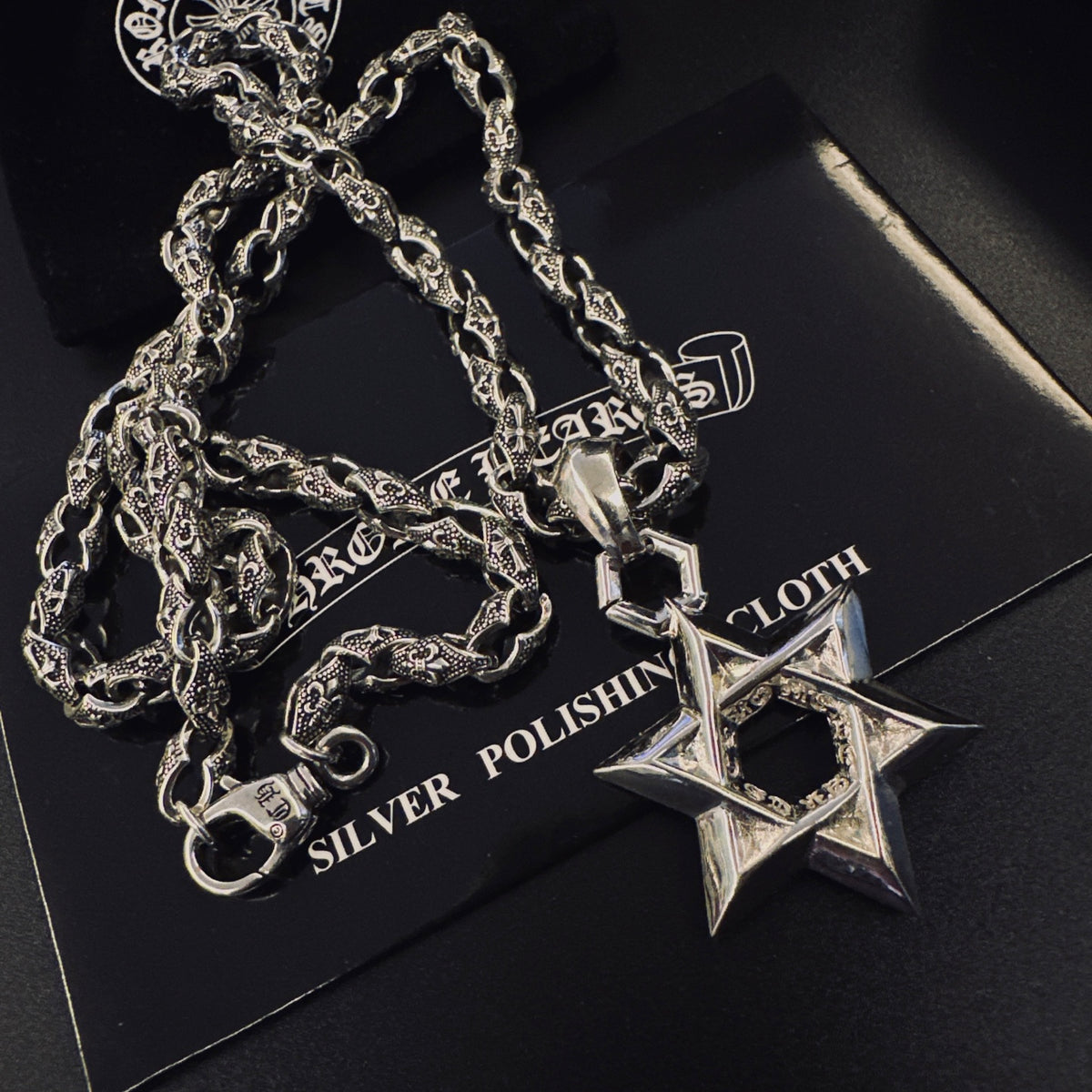 Chrome Hearts Six-Point Open Star Necklace - album image 4