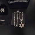 Chrome Hearts Six-Point Open Star Necklace - album image 1
