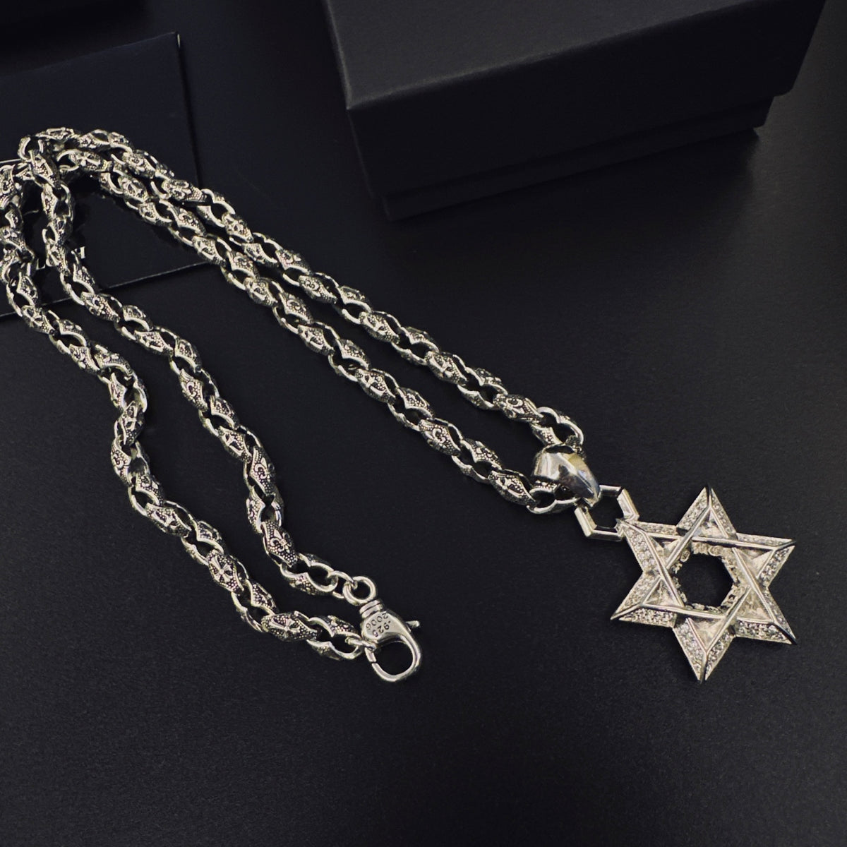 Chrome Hearts Six-Point Open Star Necklace - album image 6