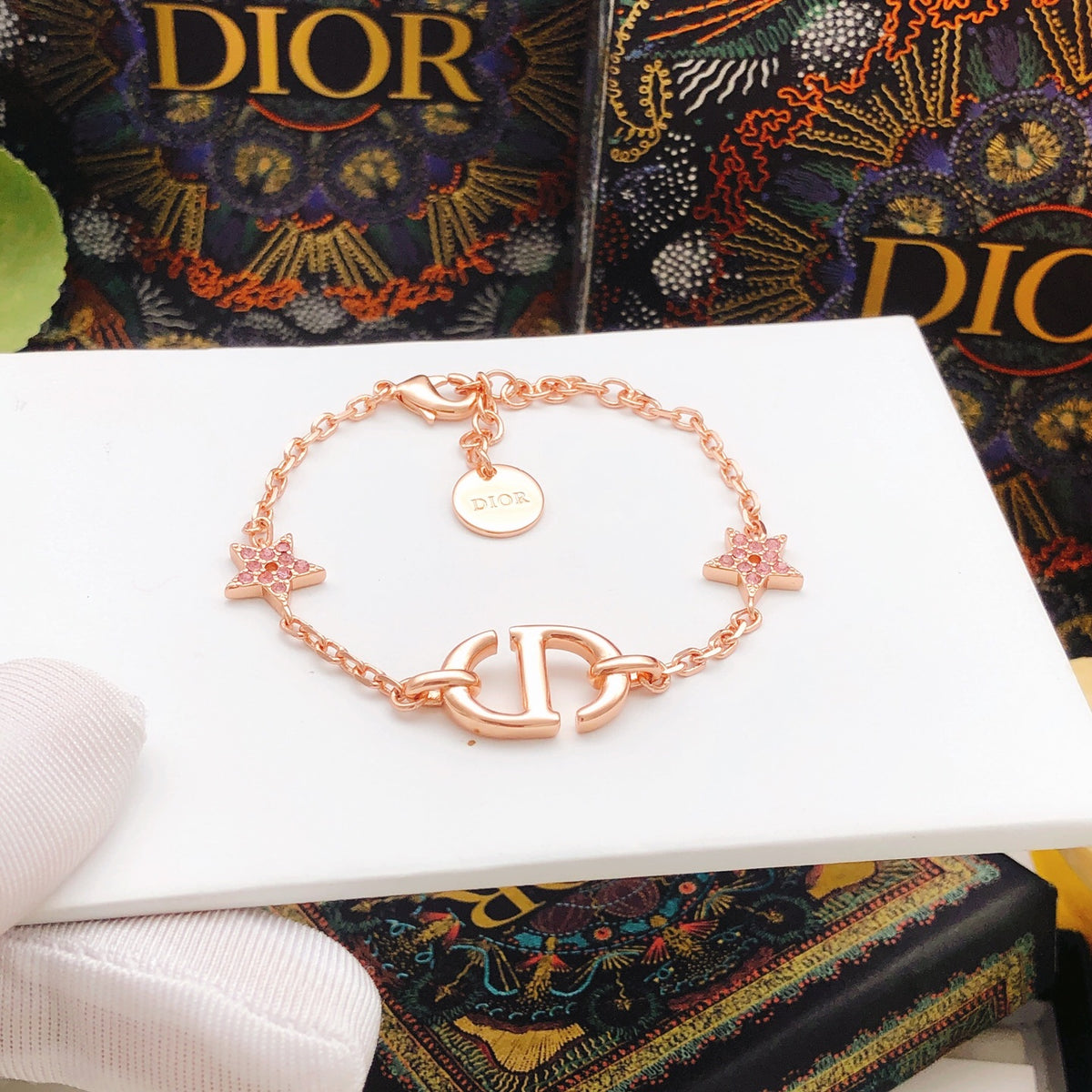 Dior Rose-Gold-Tone Lucky Charm Bracelet - product image 3