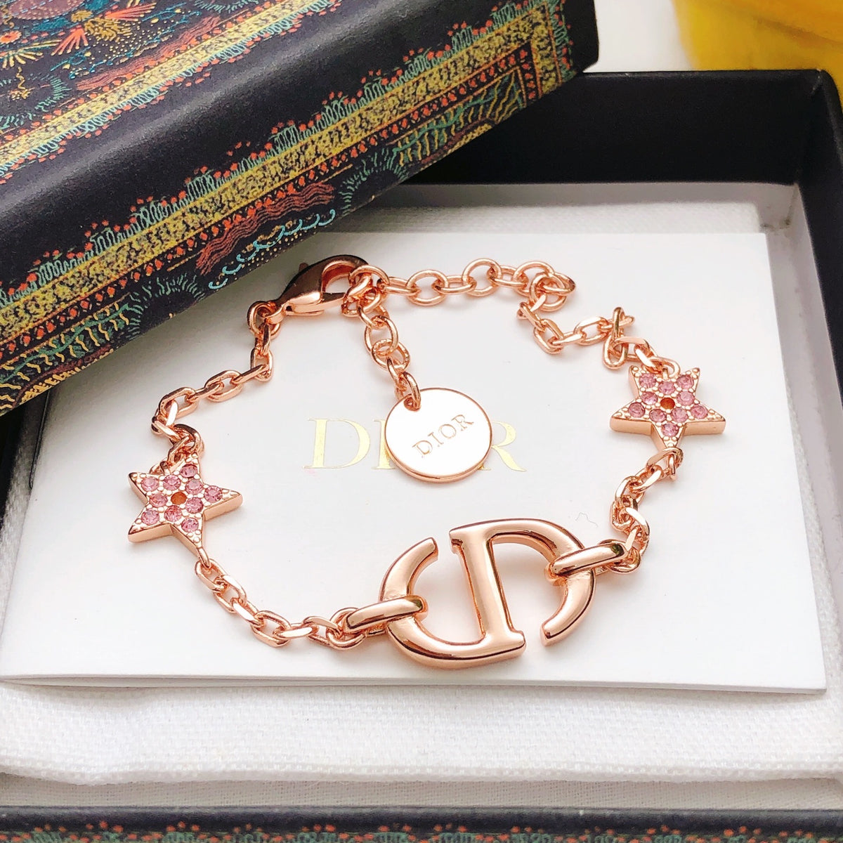 Dior Rose-Gold-Tone Lucky Charm Bracelet - product image 4