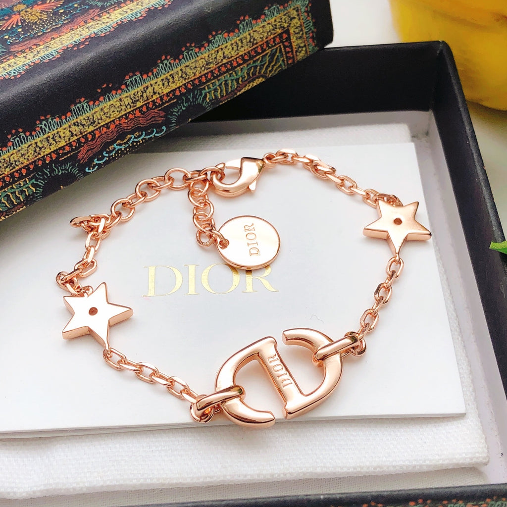 Dior Rose-Gold-Tone Lucky Charm Bracelet - product image 5