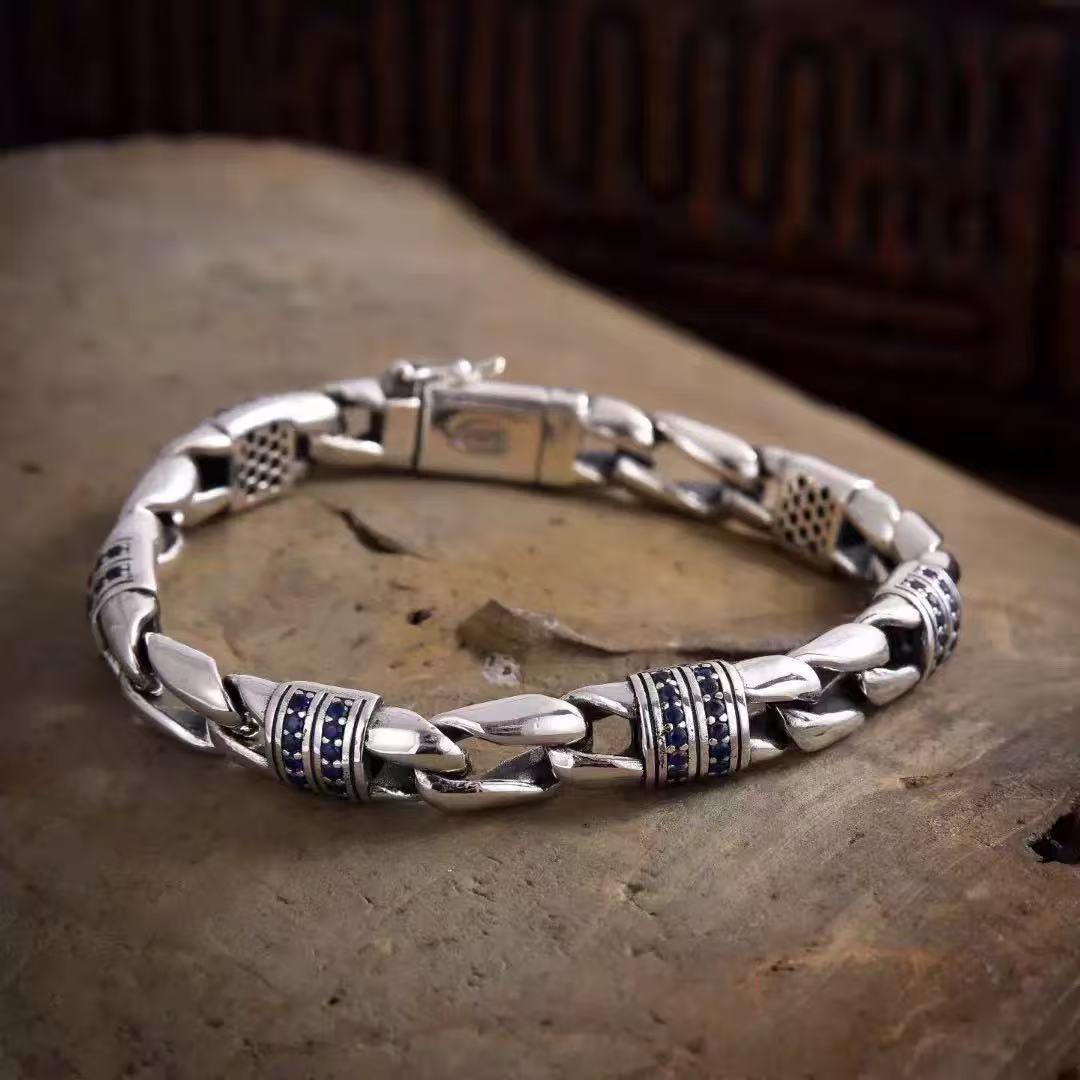 Chrome Hearts Rectangular Link Accent Bracelet - album image 1