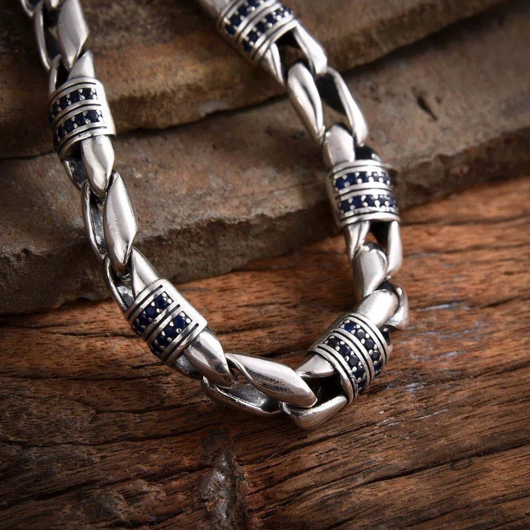 Chrome Hearts Rectangular Link Accent Bracelet - album image 3
