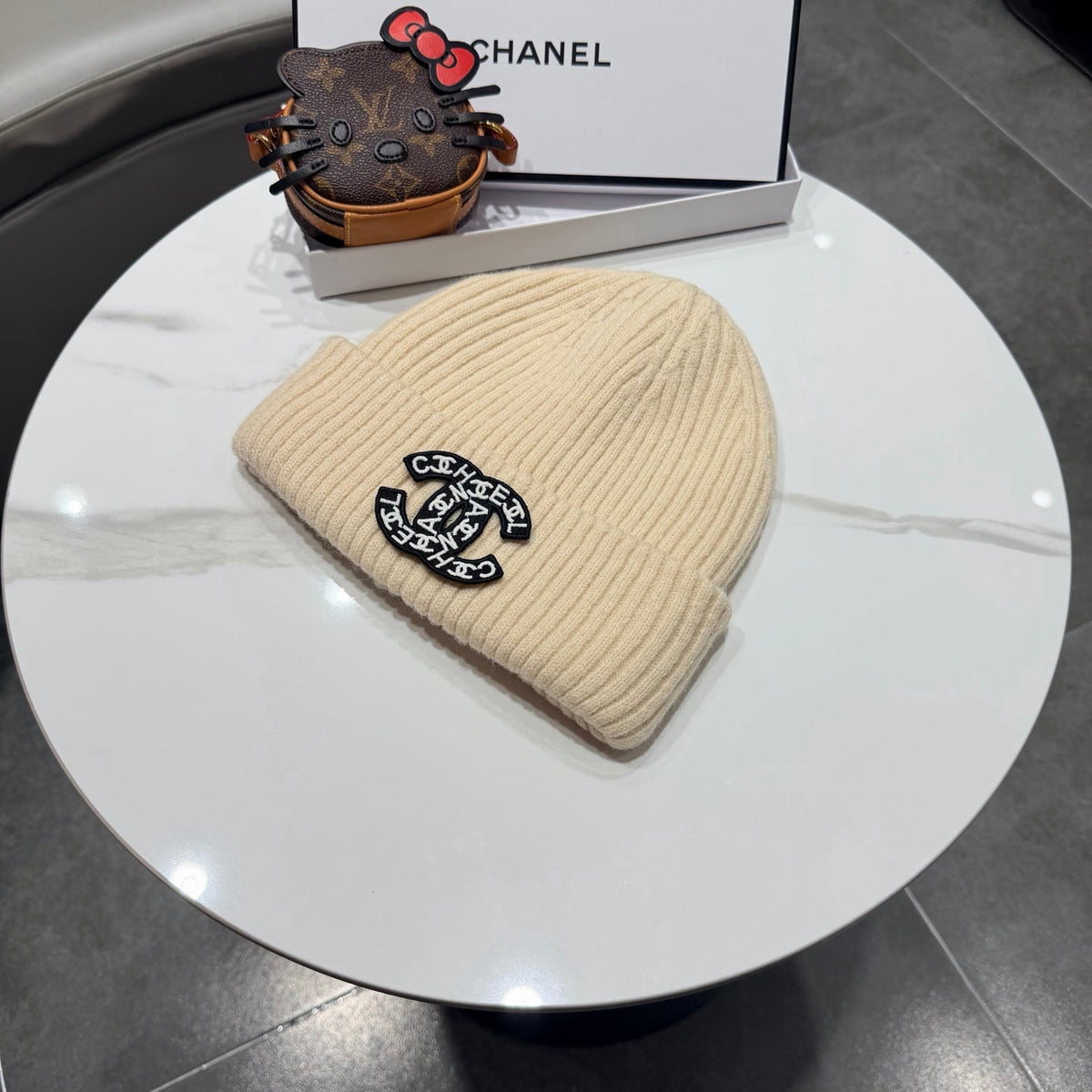 Chanel Knit Beanie - image 2