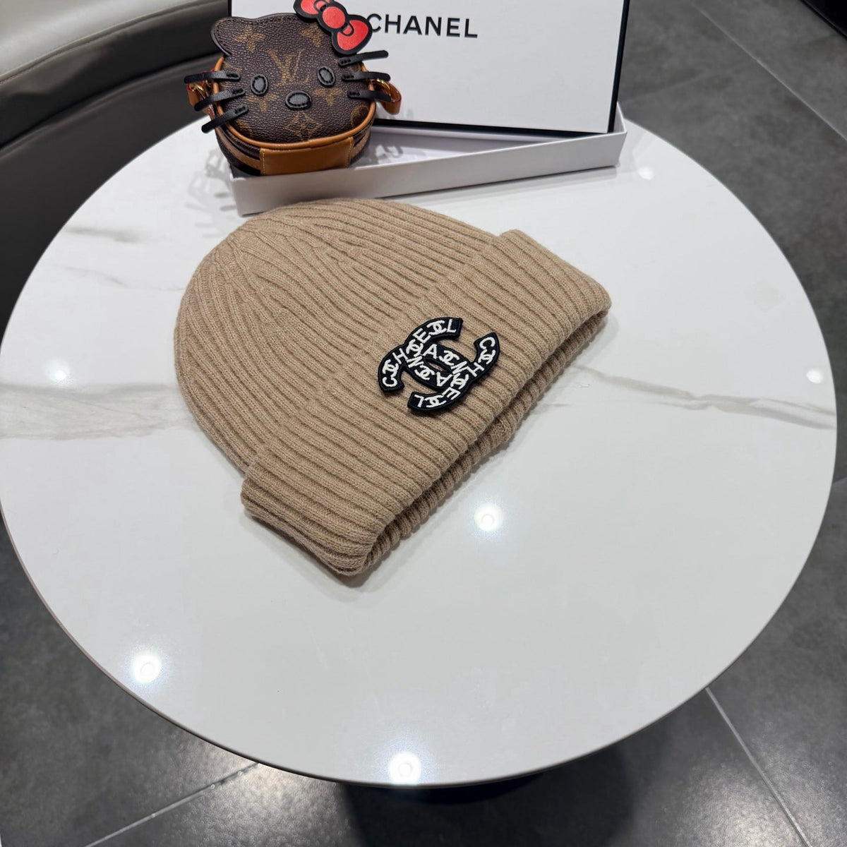 Chanel Knit Beanie - image 3