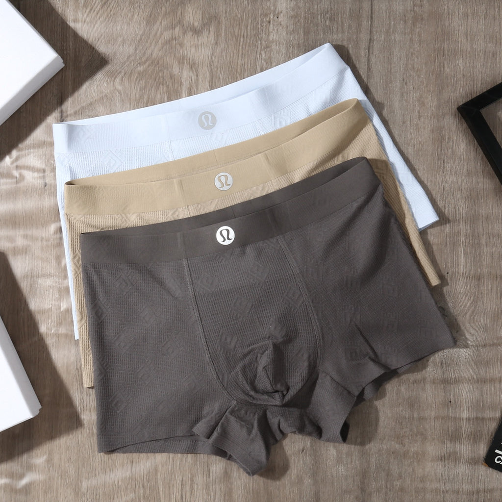 Lululemon neutral raised emblem boxer briefs - view 1
