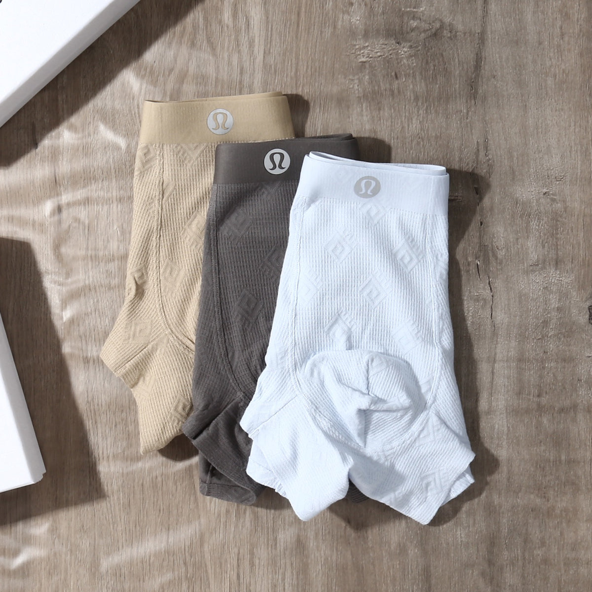 Lululemon neutral raised emblem boxer briefs - view 5