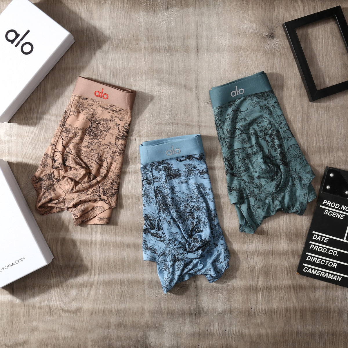 ALO Men's Printed Boxer Briefs with Wide Waistband - 3-Pack - image 6