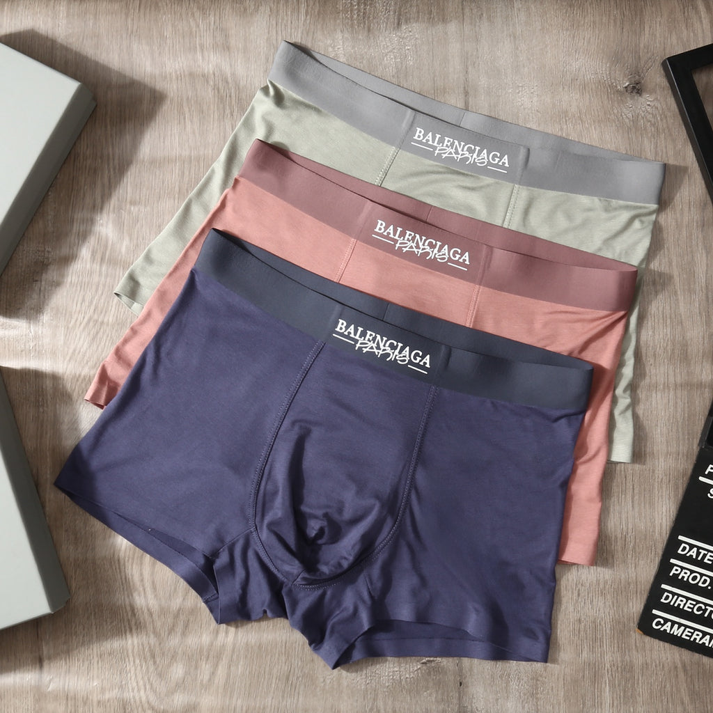 Balenciaga pastel lettered waist boxer briefs - view 2