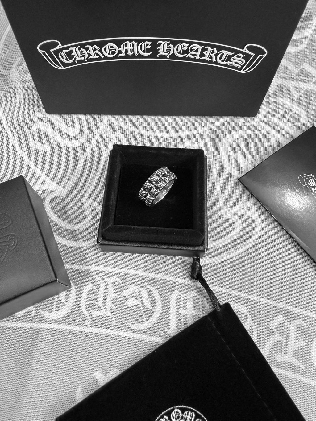 Chrome Hearts Cross Double-Layer Ring - album image 4