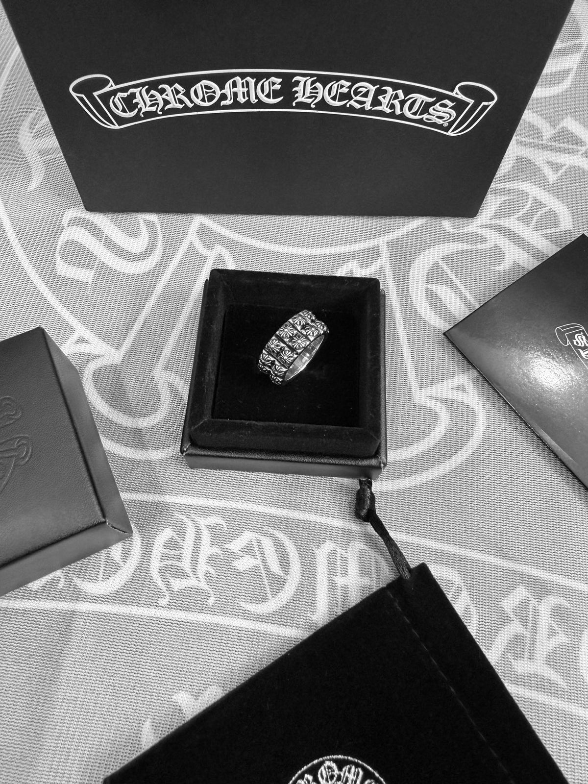 Chrome Hearts Cross Double-Layer Ring - album image 4