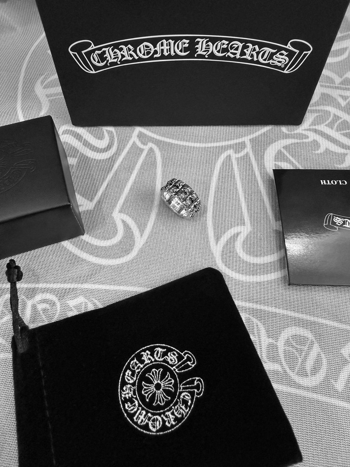 Chrome Hearts Cross Double-Layer Ring - album image 1