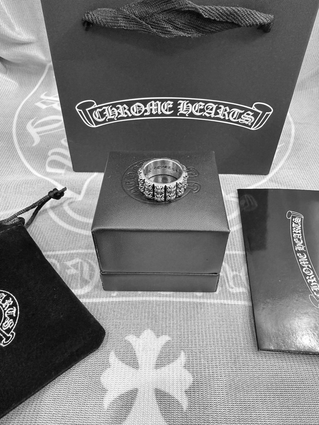 Chrome Hearts Cross Double-Layer Ring - album image 5